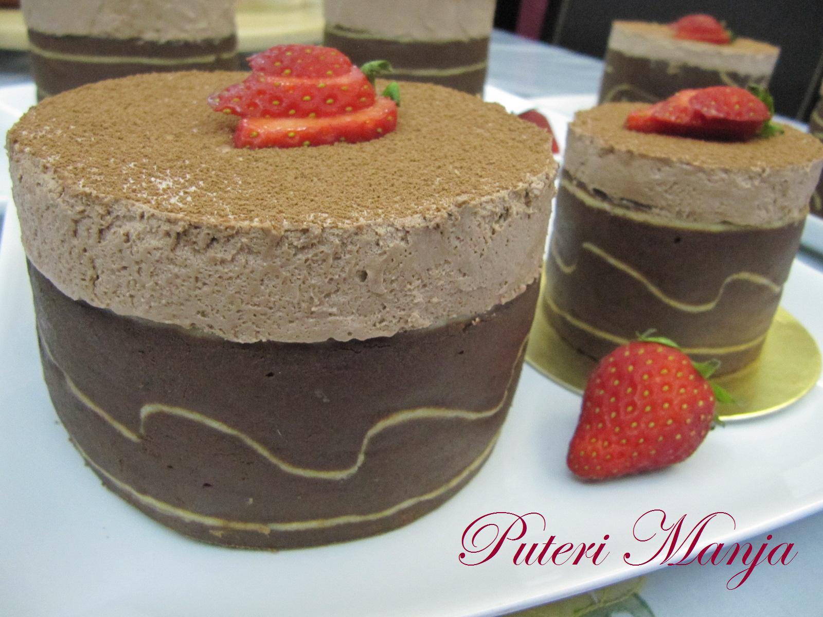 RASA-RASA SELERA PUTERI MANJA: JOCONDE MOUSSE CAKE