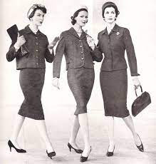 Kiểu chân váy bút chì năm 1950