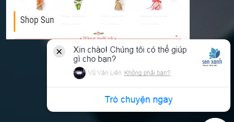 Nhúng Customer Chat Facebook (Livechat Facebook) vào Web