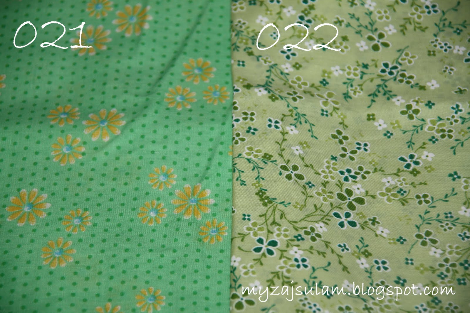 Amanda Putri Embroidery : Contoh kain cotton lembut.