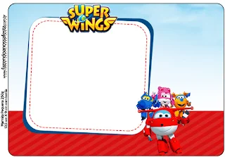 Super Wings: Etiquetas para Candy Bar para Imprimir Gratis. 