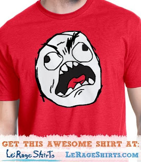 The Most Awesome Rage Guy Shirt on the Planet