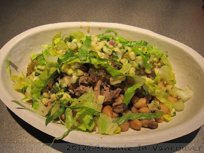 burrito bowl chipotle vancouver