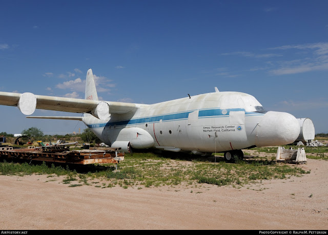 N707NA in the boneyard