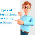 TYPES OF INTERNATIONAL MARKETING DECISIONS | DECISIONS IN INTERNATIONAL MARKETING 