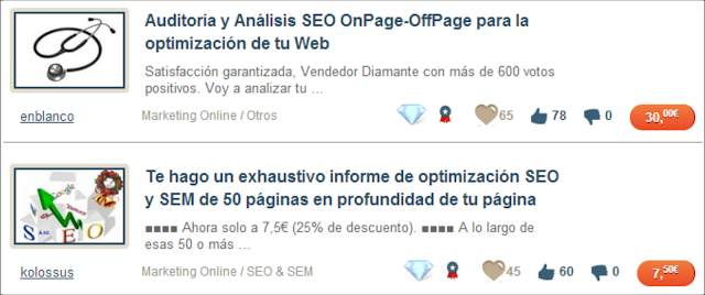 Servicios de auditoría SEO