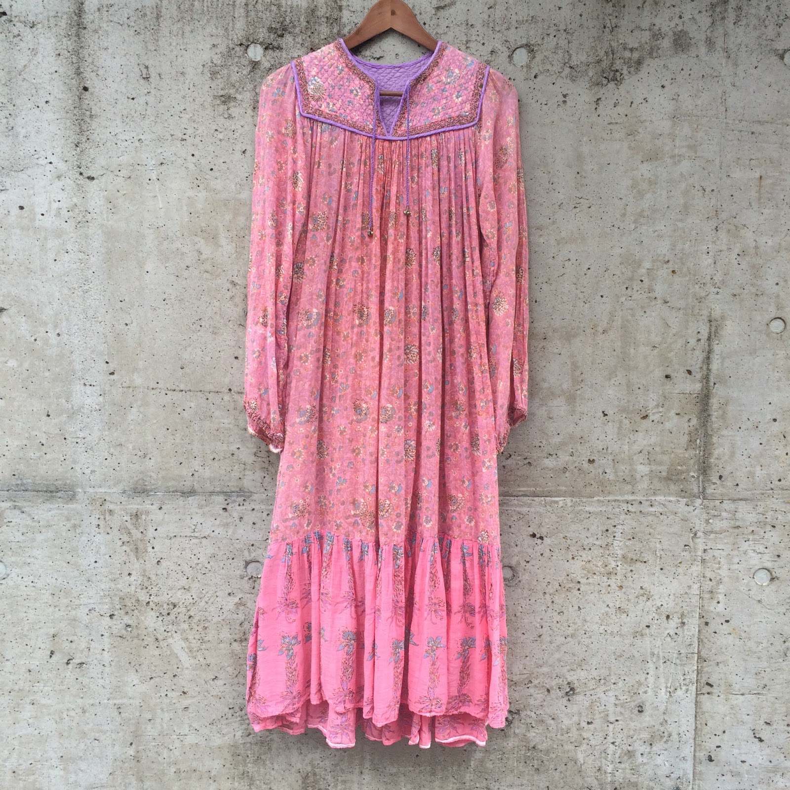 Haight Ashbury Antique Room インド綿ワンピース 7 4