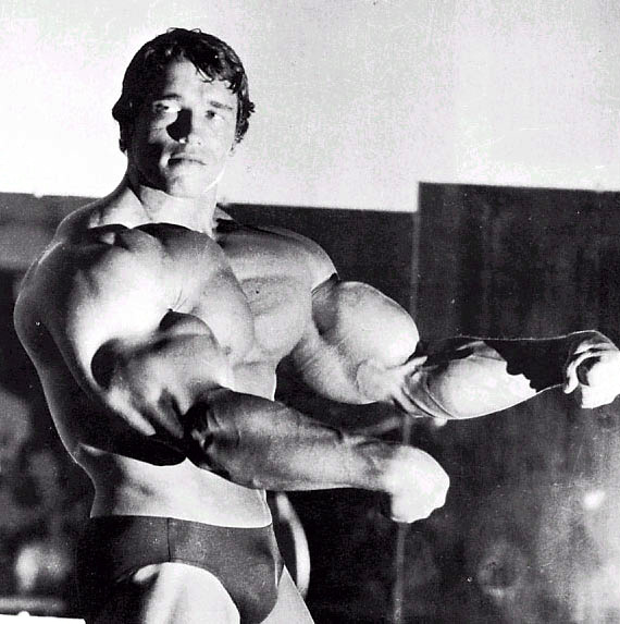 arnold schwarzenegger now and then. WHAT#39;S WRONG