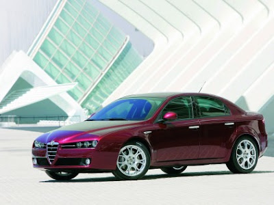 The new Alfa Romeo 159 is designed to express a sporting yet seductive 