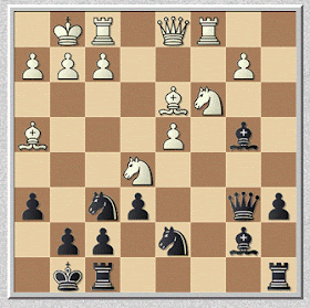 Posición partida de ajedrez Román Torán contra Rossetto, Barcelona 1952