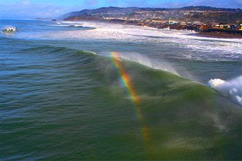 Rainbow in Water