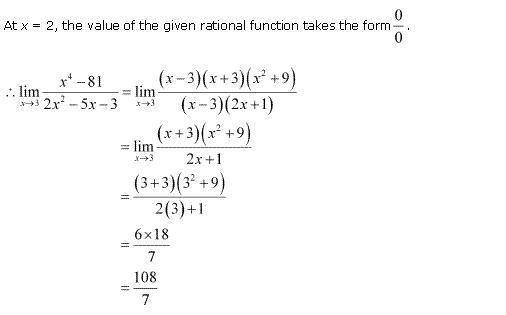 Solutions Class 11 Maths Chapter-13 (Limits and Derivatives)