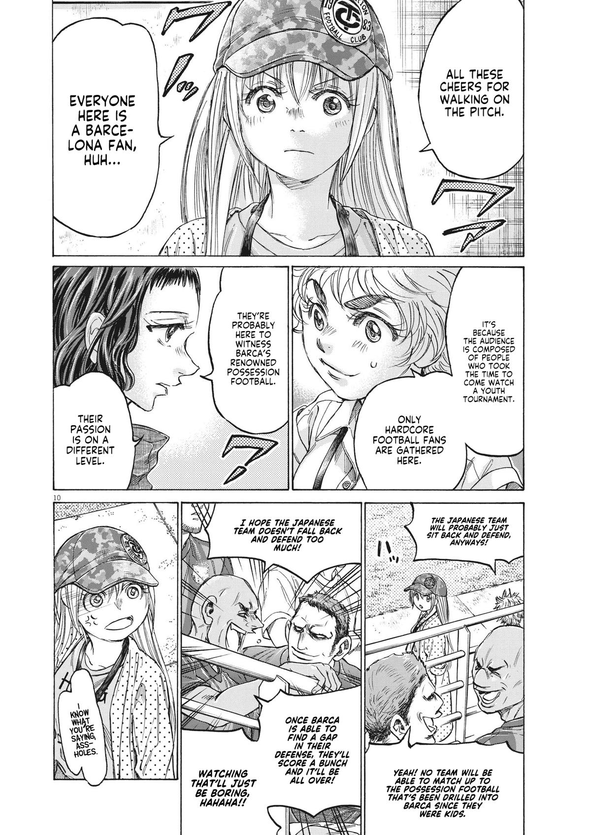 Ao Ashi, Chapter 347 - Ao Ashi Manga Online