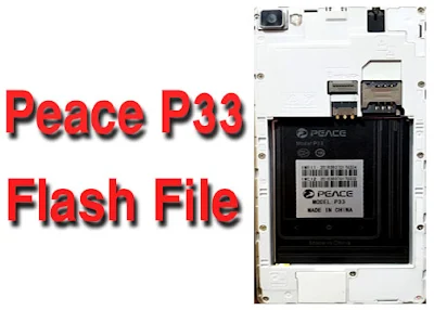 Peace P33 Flash File SPD PAC (V3.02) Android 5.1 Without Password By Firmware Share Zone