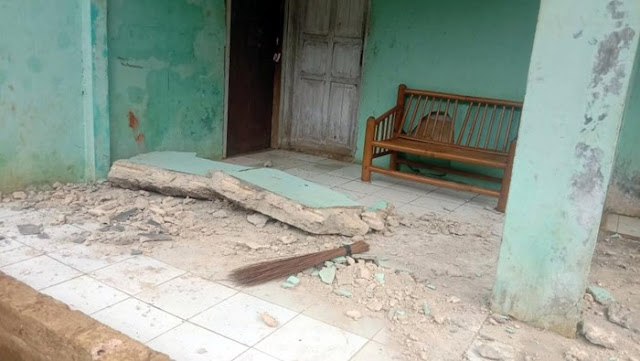  Rumah Lansia di Sukabumi Rusak Imbas Gempa Banten