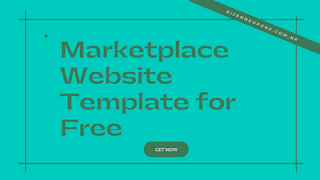 marketplace website template