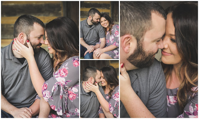 Fowler Park engagement session Terre Haute