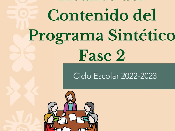 Avance del Contenido del Programa Sintético Fase 2