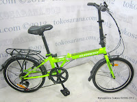 Sepeda Lipat Element Rock 7 Speed Shimano 16 Inci