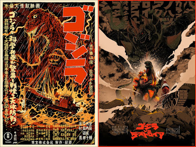 Mondo’s Godzilla Screen Print Release #4 by Francesco Francavilla, Shan Jiang, Paul Mann & Attack Peter