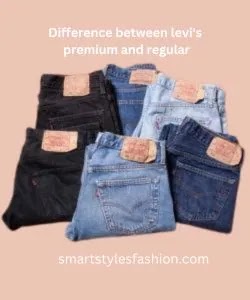 Difference between Levi's Premium and Regular