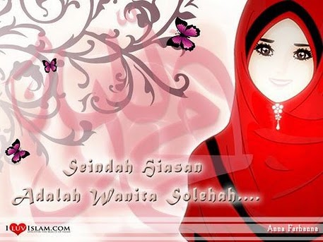 Animasi Wanita Berjilbab Koleksi Gambar Wanita Berjilba