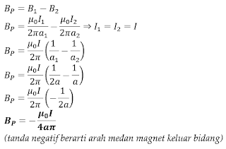 Latihan soal dan pembahasan : Medan magnet (materi fisika kelas 12)