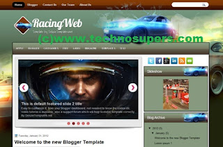 RacingWeb Template