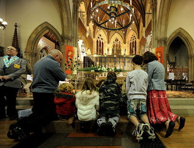 Peregrinação das relíquias de Santa Terezinha, Lancaster, outubro de 2009