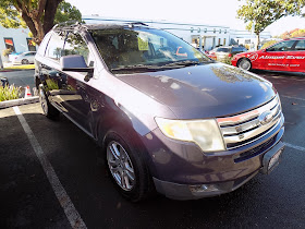 2008 Ford Edge after body repairs & color change at Almost Everything Auto Body.