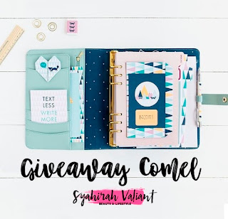 Giveaway Comel By Syahirah Valiant