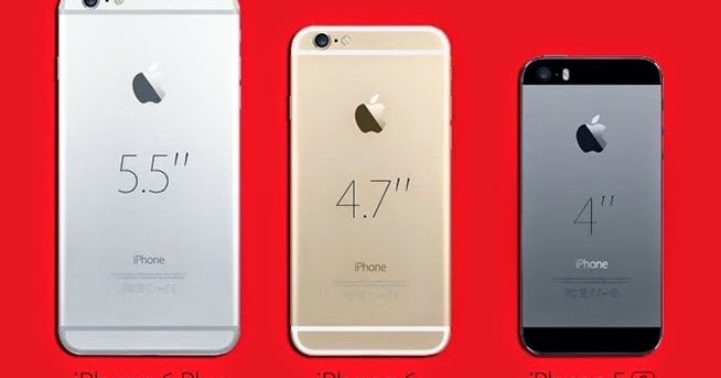 Perbedaan Spesifikasi Antara iPhone 6 dan iPhone 6 Plus 