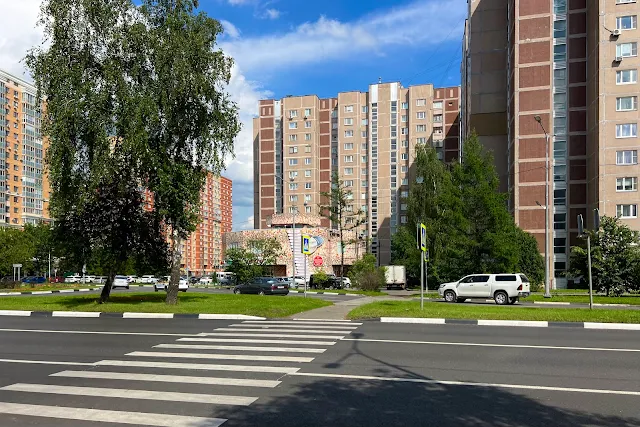 Королёв, проспект Космонавтов, Полевая улица