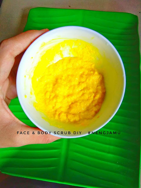 Homemade Scrub Muka & Badan(DIY)