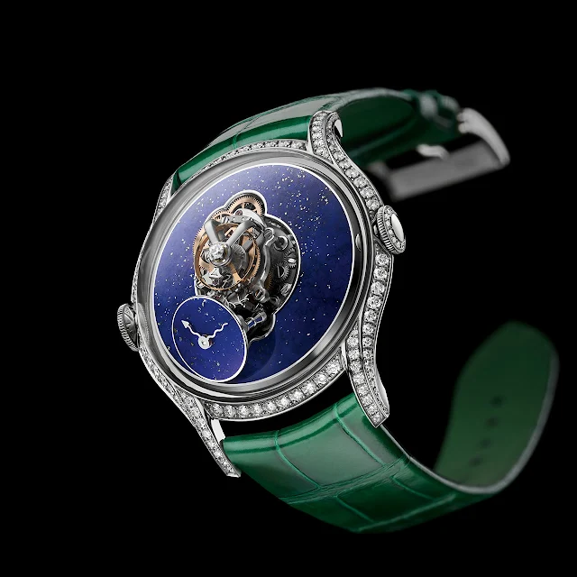 MB&F Legacy Machine FlyingT Lapis Lazuli