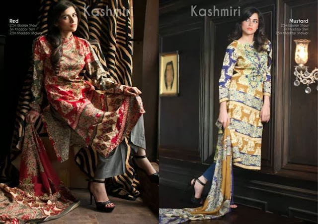 Orient Kashmiri collection vol 2 for 2013 Featuring Areej Fatima