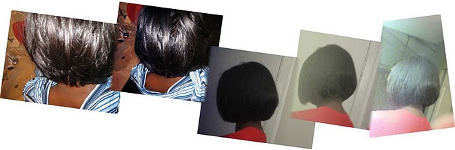 inverted bob back view. rihanna ob back view.