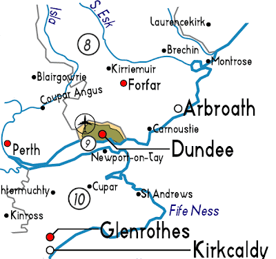 Map of Dundee City Pictures