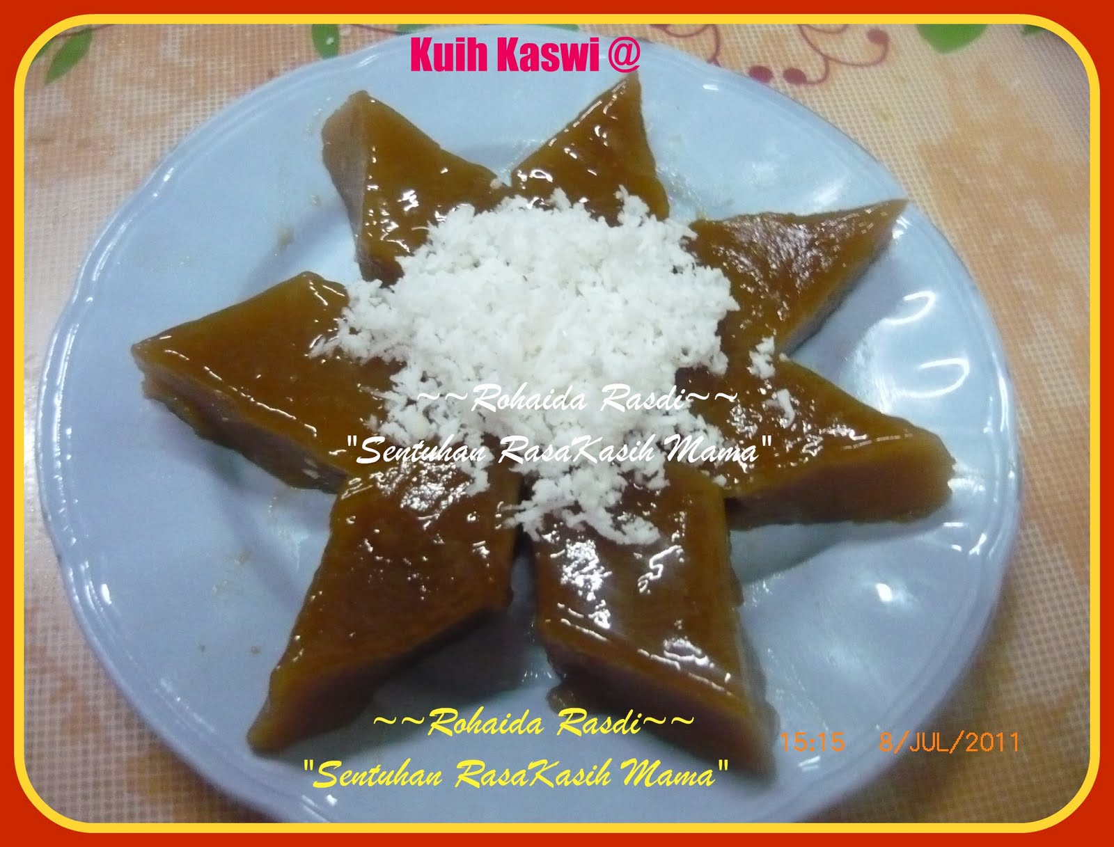 Kuih Kaswi Sedap Dan Mudah - Baturan g