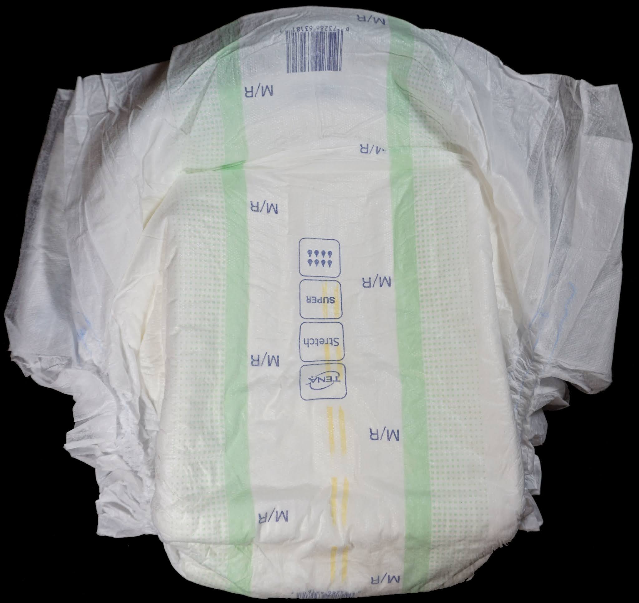 Diaper Metrics: Tena Super Stretch Briefs Adult Diaper Review
