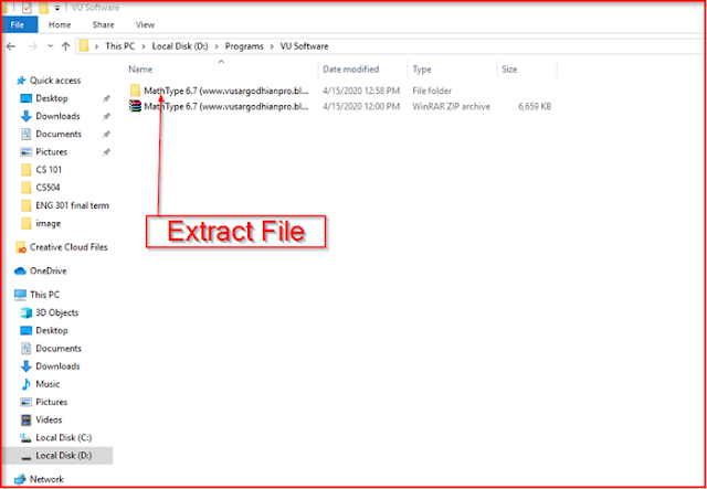 Extract File