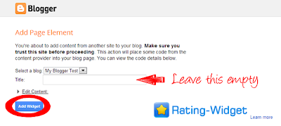 rating6 Add Rating Stars or Thumps up to Blogger posts