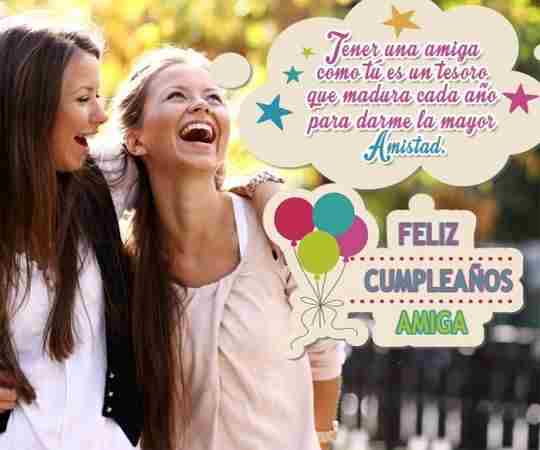 Excelentes dedicatorias de cumple para una amiga a quien estimo mucho