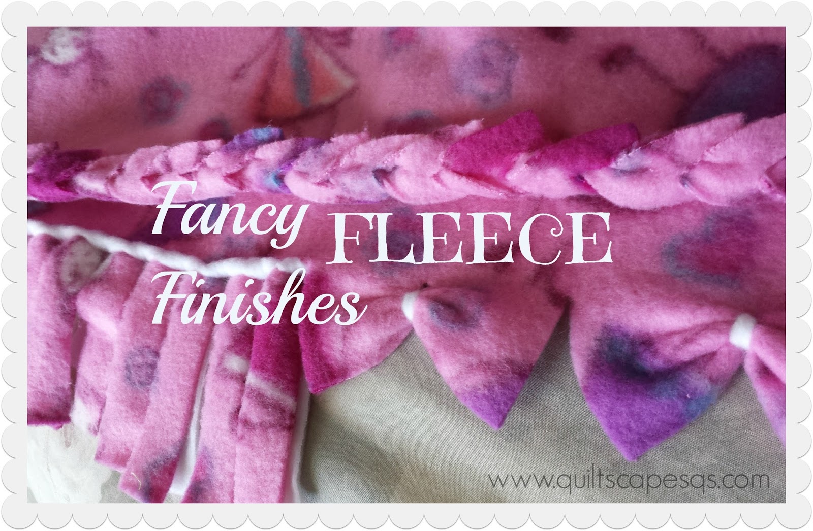 How to Sew and Finish a Fleece Blanket