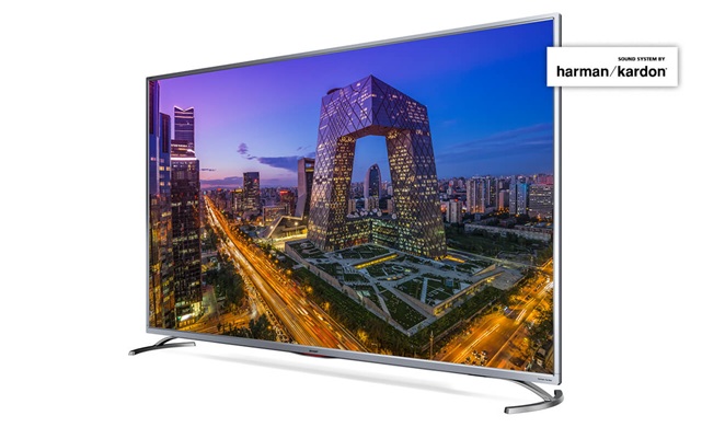 Sharp LC-55UI8762ES: panel 4K de 55'' + Software multimedia Aquos Net+