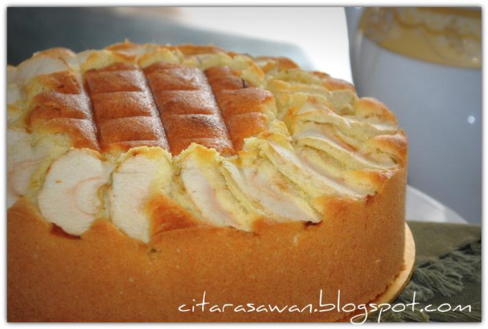 Kek Epal Lemon/ Apple Lemon Cake ~ Resepi Terbaik