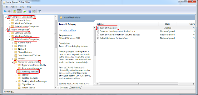 Menonaktifkan Fitur Autoplay Pada Windows 7 & 8