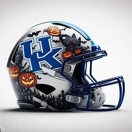 Kentucky Wildcats Halloween Concept Helmets