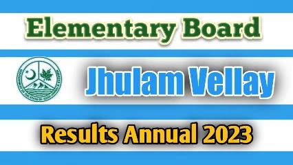 Elementary Board ajk Jhulam vellay  2023 Download Results PDF 5th ,8th