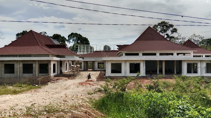 Gedung Perpustakaan Mangkrak Dilidik Polres Muratara, Tuai Beragam Komentar Netizen